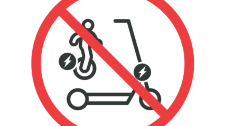 Cartell Prohibicio Temporal De Patinets I Monocicles Electrics 760x428